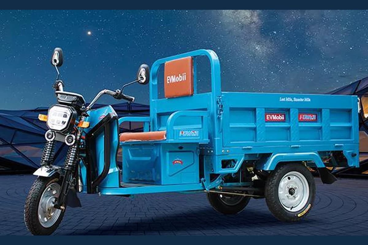 Warrior electric logistics tricycle