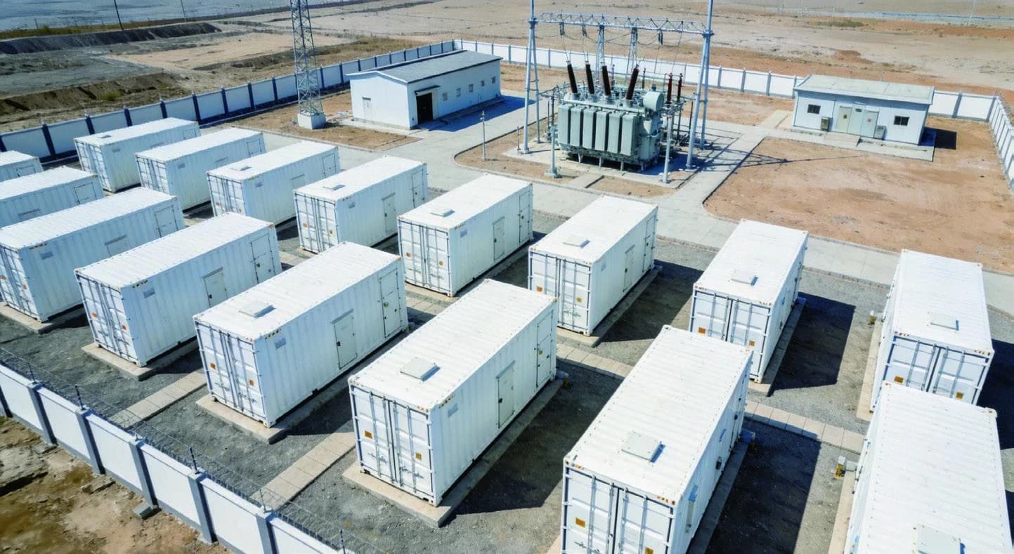 Smart microgrid battery storage installation